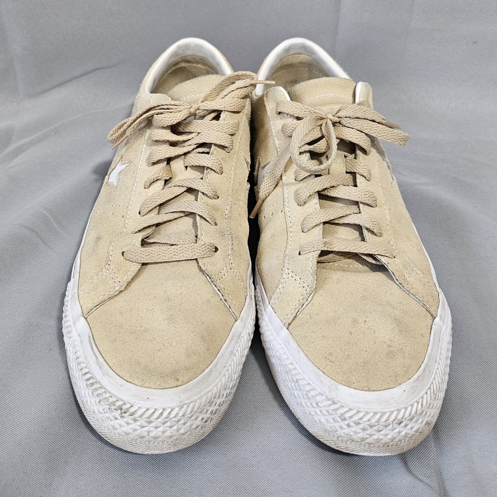 Converse One Star Pro Vintage Ox Men's Shoes Beige Casual A04155C Size 12 - Picture 2 of 9